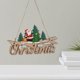 thumbnail image 5 of Letrero navideño colgante para puerta, placa rústica de madera, divertido para pared, hogar, Navidad Tarjeta inglesa del viejo, 5 of 7