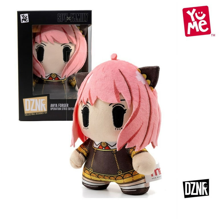 YuMe Spy x Family 7in DZNR Collectible Plush - Anya Forger