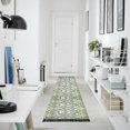 thumbnail image 4 of Yayeee Runner Rug for Bedroom 2'x6' Machine Washable Hallway Non Slip Mat, Beige Floral, 4 of 8