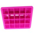 thumbnail image 3 of 20 Cavity Food Grade silicone Flexible Reusable molds Stackable Easy Release Ice Cube Tray Molds, 3 of 7