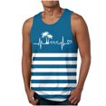 thumbnail image 1 of Birdeem Débardeur pour Hommes Nouvelle Mode Décontractée Gilet d'Été Ample Imprimé Sport Col Rond, 1 of 12