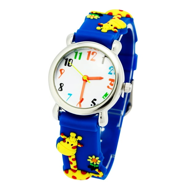 Unbrand Kids Watches 3D Cute Cartoon Waterproof Silicone Children