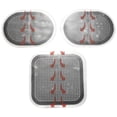 thumbnail image 1 of Replacement Gel Sheet Pads For Abdominal Abs Toner Core Abs Workout Toning Belt 6 Sets, 1 of 5