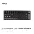 thumbnail image 3 of Burmese Keyboard Stickers PC Keyboard Stickers Black Background with White Lettering 3Pcs, 3 of 3