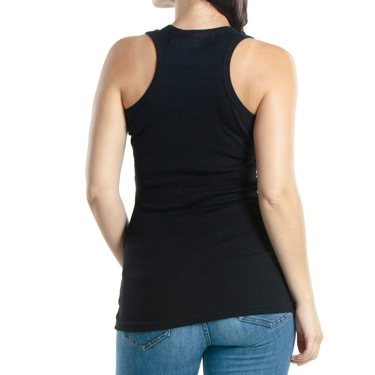 Emprella Tank Tops for Women, 100% Cotton Ribbed Racerback Tanks for Casual  , Sports 