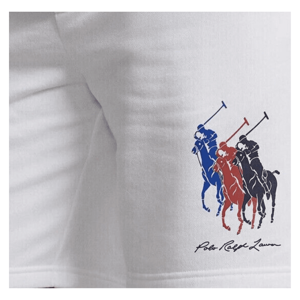 $110 Polo Ralph Lauren Men's, 8.5 Triple Pony Fleece Shorts $110 Polo Ralph Lauren Men's, 8.5 Triple Pony Fleece Shorts
