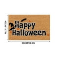 thumbnail image 4 of Floleo Halloween Natural Coir Outdoor Doormat Halloween Door Mat Non-Slip Floor Mats Entrance Door Rug For Halloween Front Door Outdoor Bathroom Porch Decor, 4 of 9