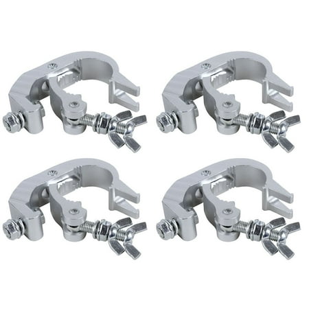 (4) Chauvet DJ CLP-06 360 Degree Lighting Light Clamp for 2" Truss 220lb Capaci