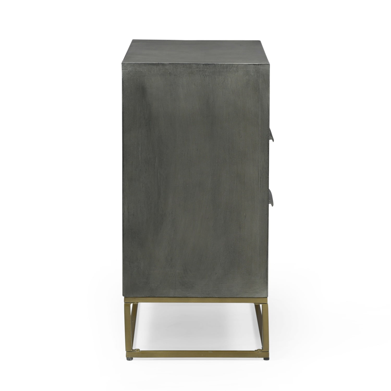 Kadyn Wood 3 Drawer Cabinet, Modern Storage Cabinet with 3 Drawers, Drawer Cabinet for Living Room, Gray and Natural Kadyn Wood 3 Drawer Cabinet, Modern Storage Cabinet with 3 Drawers, Drawer Cabinet for Living Room, Gray and Natural