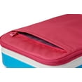 Igloo 25 QT Picnic Basket Cooler, Pink and Blue