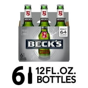 Beck's Premier Light Beer, 6 Pack Beer, 12 FL OZ Bottles, 4.8% ABV