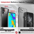 thumbnail image 3 of IBAOLE Huawei P30 Pro Étui avec Protecteur d'Écran, Étui de Téléphone Robuste Ultra Antichoc pour Huawei P30 Pro, Noir+noir Peut SLJ-LD Huawei P30 Pro Noir+noir, 3 of 7