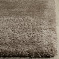thumbnail image 6 of SAFAVIEH Indie Balfour Solid Polyester Shag Area Rug, Mushroom, 4' x 6', 6 of 9