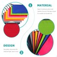 thumbnail image 3 of MasteelfCA 12pcs Zipper A6 File Bags Storage Pouch Portable Stationery Bags Mixed Color, 3 of 7