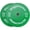 Green 25LB, variant on MROOBEST Pair of 45LB Blue Premium Rubber Bumper Plates with Embossed Markings