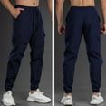 thumbnail image 4 of Kalauyu Men's Cargo Pants with Multi Pockets Hiking Sweatpants Casual Athletic Jogger Sports Outdoor Trousers Lightweight, 4 of 4