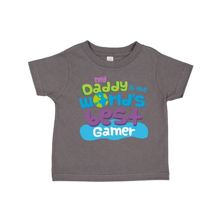 

Inktastic World’s Best Gamer Daddy Gift Toddler Boy or Toddler Girl T-Shirt
