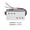 Silver, variant on WINDLAND Metallic Guitar Neck Bridge Pickup Double Coil 12 Hole Humbucker Pickup Two Line 3+3 Brass Cover Pickup Accessory