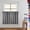 Black, variant on Cafe Curtains 24 Inch, Yellow and White Buffalo Plaid Gingham Check Short Tier Curtains for Kitchen Bathroom Window Curtain, Yellow