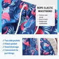 thumbnail image 4 of 2 uds. Pantalones cortos de baño para hombre, bañadores para hombre, trajes de baño con bolsillos, fitness de ocio de verano MFZFUKR BST3005337-1, 4 of 6