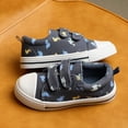 thumbnail image 4 of Kushyshoo Kids Canvas Shoes Toddler Boy Blue Dinosaurs Sneakers for School Days Size 12, 4 of 7