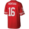 thumbnail image 3 of Men's Mitchell & Ness Joe Montana Scarlet San Francisco 49ers Big & Tall 1990 Retired Player Replica Jersey, 3 of 3