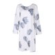 thumbnail image 2 of Vestido De Mujer Vestido elegante estampado Cuello redondo Vestidos sueltos Moda para boda (Blanco 5XL) Cgtredaw para Mujer Blanco T M, 2 of 9
