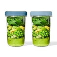thumbnail image 1 of Contenedor OXO Good Grips Twist & Stack 1.2L - Paquete de 2, 1 of 8