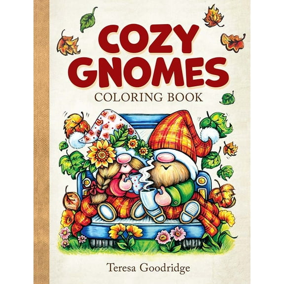 Cozy Gnomes Coloring Book, (Paperback)