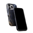 thumbnail image 5 of DesignSkinz Scratch-Resistant Hard Slim Case Compatible with iPhone 16 (Compatible with MagSafe) - Vivid Agate Vein Slice Foiled V6, 5 of 9