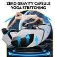 thumbnail image 6 of 2026 Upgraded Massage Chair Full Body Zero Gravity 4D SL Track Yoga Stretching, AI Voice, White, 6 of 11