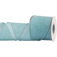 thumbnail image 1 of Joycrosso Burlap Wired Edge Ribbon 3 inch x 10 Yards, Island Blue, Ideal for Crafting, Gift Wrapping, Wreath, Christmas Tree, and Rustic Wedding Decorations, 1 of 4