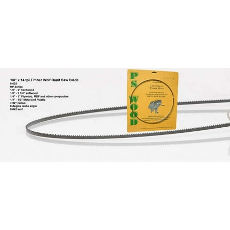 

Timber Wolf 99 3/4 x 1/8 Band Saw Blade