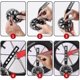 thumbnail image 4 of Cycling Training Wheels, 1 Pair Bicycle Training Wheels For Kids Black Bike Stabilizers Support Wheels Boys Girls, 4 of 5