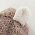 thumbnail image 6 of FAOWME Baby Clothes Boy Girl Thick Snowsuit Winter Warm Coats Hooded Romper Jumpsuit Onesie Coffee 9-12 Months, 6 of 7