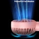 thumbnail image 5 of 2PCS Mini Portable Fan, USB Rechargeable Handheld Fan 3 Speed Personal Small Desk Fan for Women Travel Indoor Outdoor, 5 of 5