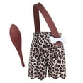 thumbnail image 3 of IDOPIP Kids Baby Bam Bam Costume Historical Stone Age Themed Birthday Outfit for Girls Boys Cosplay Dress Up Photo Shoot 18-24 Months Boy - Brown Leopard, 3 of 10