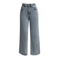 thumbnail image 6 of Womens Loose Fit High Waisted Jeans Straight Leg Denim Pants Fashion Casual Trousers Womens Jeans Straight Leg Daily Relaxed Fit Denim, 6 of 6