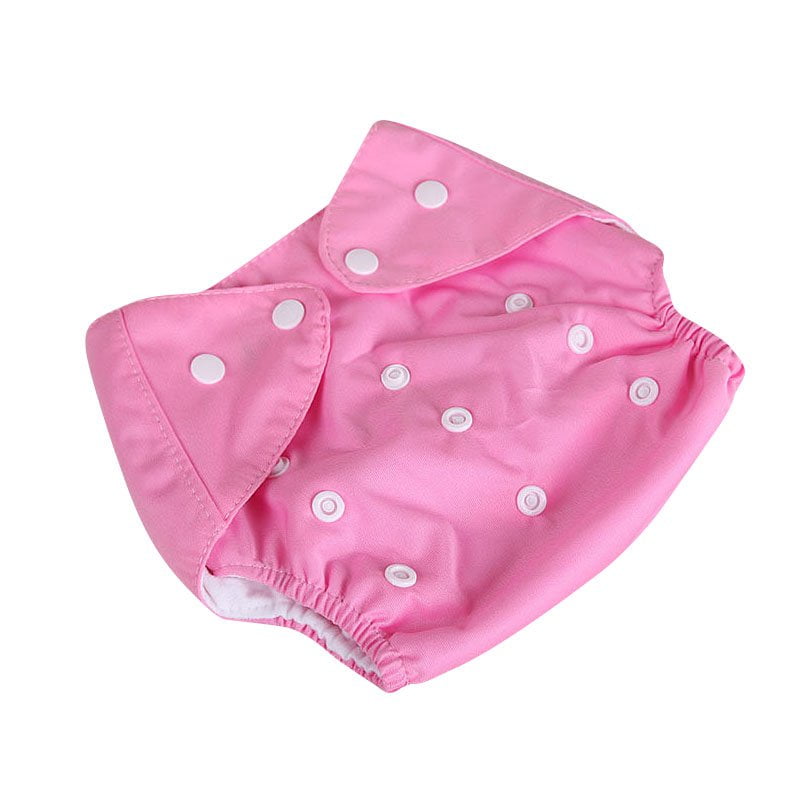 Baby One Size Cloth Diaper Lot Reusable Pocket Nappy Newborn,Reusable,Hip Snap 
