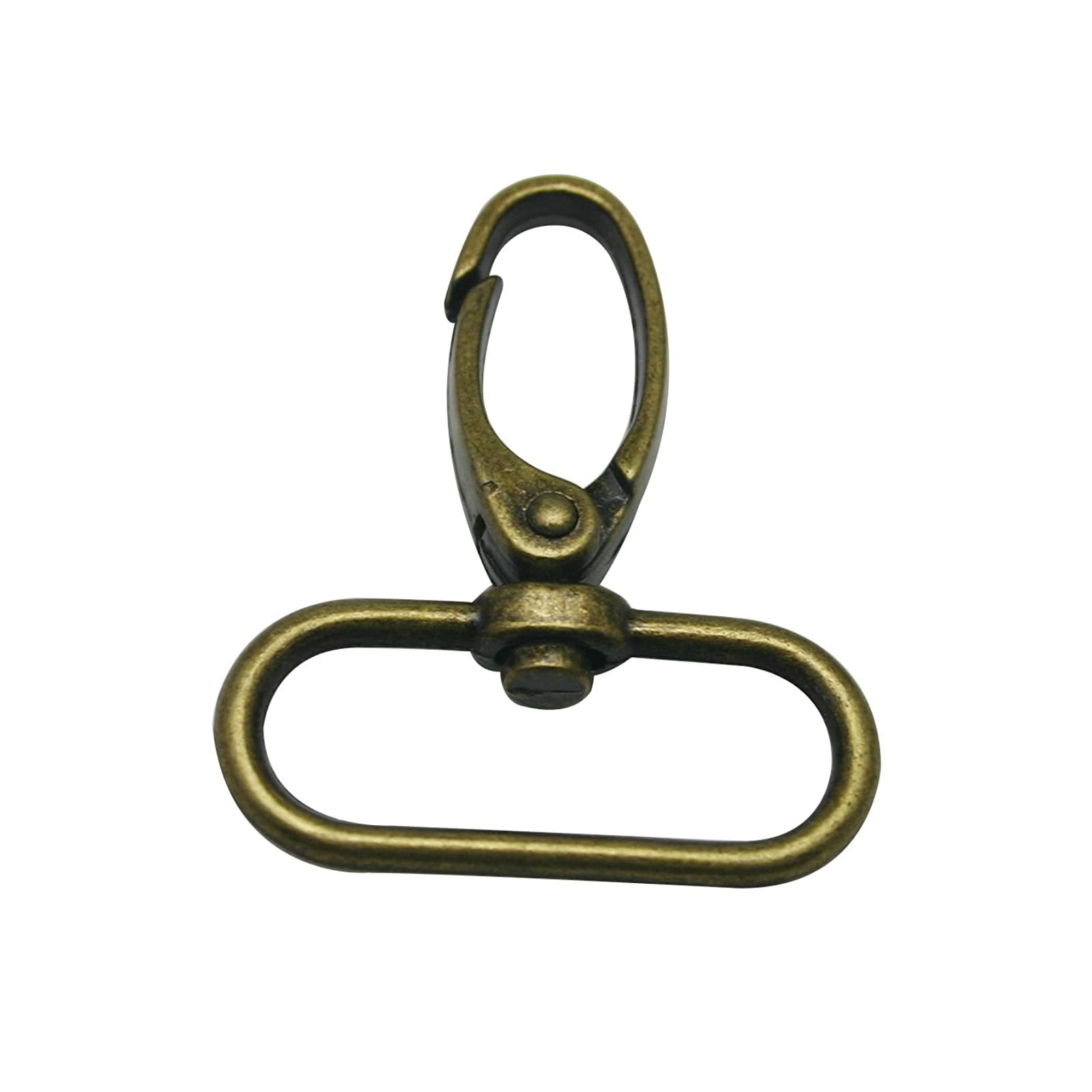 Wuuycoky Bronze 2 Inner Diameter D Ring Spring Buckle Lobster Clasps Swivel Snap Hooks Pack of 4 Wuuycoky Bronze 2 Inner Diameter D Ring Spring Buckle Lobster Clasps Swivel Snap Hooks Pack of 4