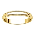 thumbnail image 4 of 14K Gold 3mm Milgrain Comfort Fit Wedding Band, 4 of 4