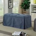 thumbnail image 2 of Furniture of America Bertrum II Rectangular Ottoman, 2 of 6