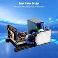 thumbnail image 1 of Gupbes DIY Computer Case,DIY Open Frame Heat Dissipation Aluminum Alloy Computer PC Case Chassis For ITX (Black S),Computer Case, 1 of 8