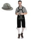 thumbnail image 1 of Mens Lederhosen Oktoberfest Costume Bavarian Beer Man Cosplay, 1 of 5