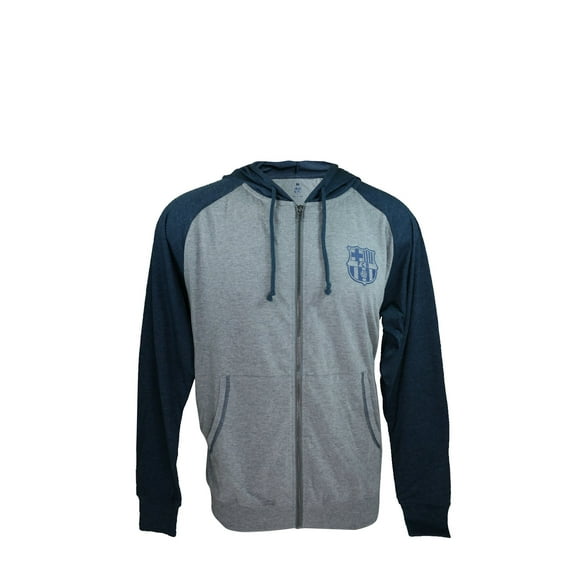 Icon Sports Group FC Barcelona Zipper Official Soccer Summer Hoodie 001 -XL