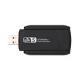 thumbnail image 1 of Wifi Dongle USB Adaptador inalámbrico de banda dual Adaptador de red para computadora de escritorio y portátil con antena dual 2.4G 5G Methold  EL5086-00B, 1 of 2