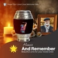 thumbnail image 5 of Yatskia Colorful Saxophone Decorative Large Memorial Urns for Human Ashes Adult Brother and Sister, Small Cremation Urn for Adult Ashes, (Monar 10 Inch and 3 Inch), 5 of 8