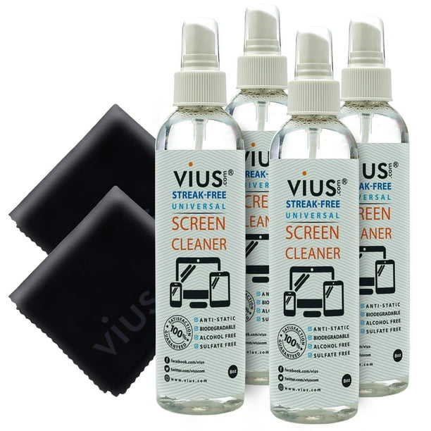 Screen Cleaner vius Premium Screen Cleaner Spray for LCD LED TVs