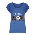 thumbnail image 4 of Camisetas sin mangas con cuello en V de verano para mujer, camisetas de manga corta con estampado de elementos de béisbol Retro OAVQHLG3B Store  lin121212, 4 of 5