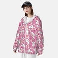 thumbnail image 3 of Balery Cute Rabbit Men's Women's UPF 50+ Sun Protection Lightweight Hoodie Performance Long Sleeve Shirt for Fishing Running-Large, 3 of 7